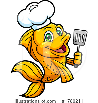 Royalty-Free (RF) Fish Clipart Illustration by Hit Toon - Stock Sample #1780211