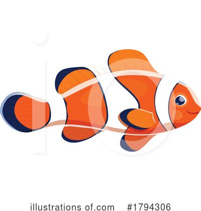 Clownfish Clipart #1794306 by Vector Tradition SM