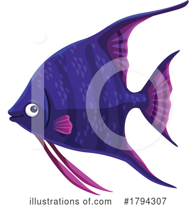 Angel Fish Clipart #1794307 by Vector Tradition SM