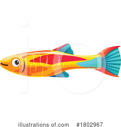 Royalty-Free (RF) Fish Clipart Illustration by Vector Tradition SM - Stock Sample #1802967