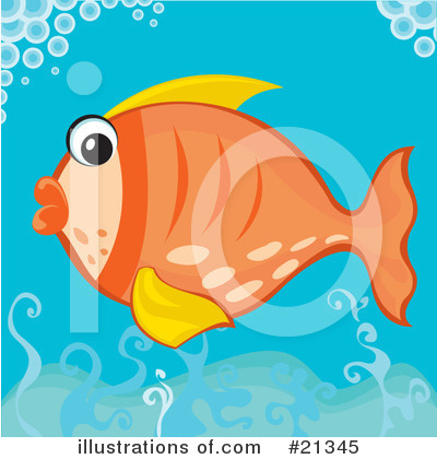 Royalty-Free (RF) Fish Clipart Illustration by Paulo Resende - Stock Sample #21345