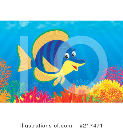 Royalty-Free (RF) Fish Clipart Illustration by Alex Bannykh - Stock Sample #217471