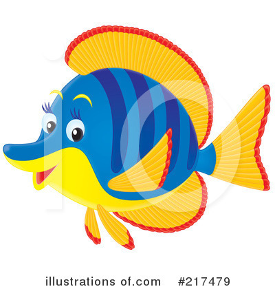 Royalty-Free (RF) Fish Clipart Illustration by Alex Bannykh - Stock Sample #217479