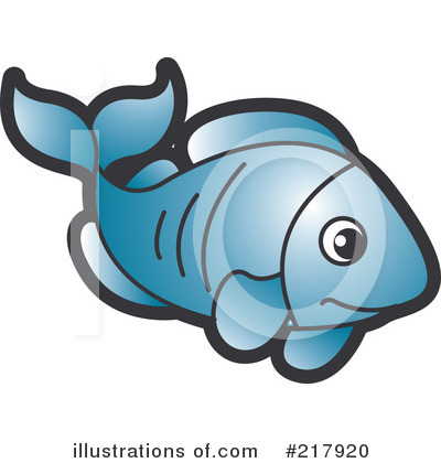 Royalty-Free (RF) Fish Clipart Illustration by Lal Perera - Stock Sample #217920