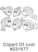 Fish Clipart #231677 by visekart