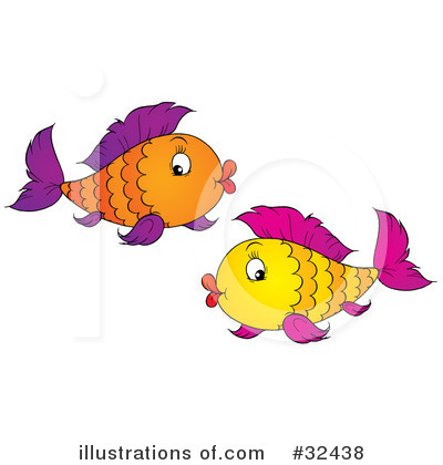 Royalty-Free (RF) Fish Clipart Illustration by Alex Bannykh - Stock Sample #32438