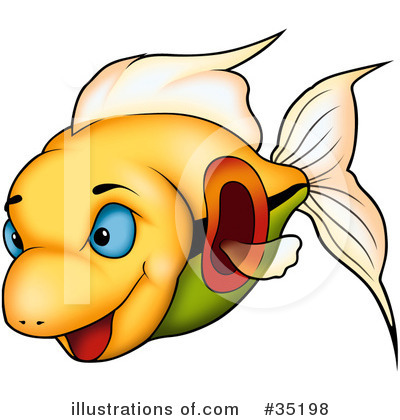 Royalty-Free (RF) Fish Clipart Illustration by dero - Stock Sample #35198