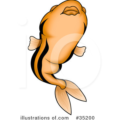 Royalty-Free (RF) Fish Clipart Illustration by dero - Stock Sample #35200