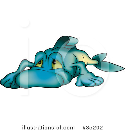Royalty-Free (RF) Fish Clipart Illustration by dero - Stock Sample #35202