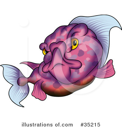 Royalty-Free (RF) Fish Clipart Illustration by dero - Stock Sample #35215