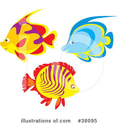 Royalty-Free (RF) Fish Clipart Illustration by Alex Bannykh - Stock Sample #38095