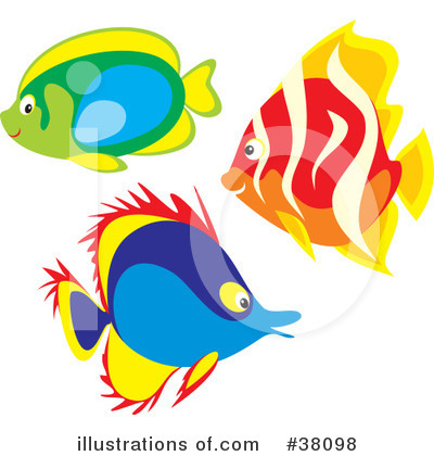 Royalty-Free (RF) Fish Clipart Illustration by Alex Bannykh - Stock Sample #38098