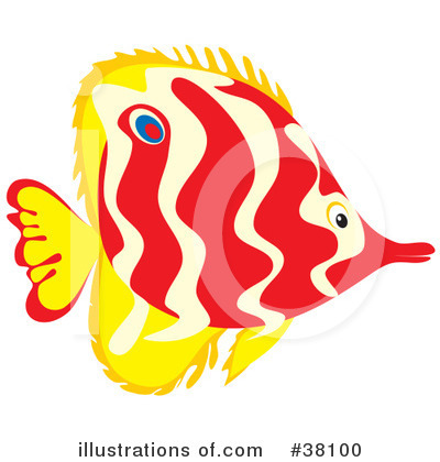 Royalty-Free (RF) Fish Clipart Illustration by Alex Bannykh - Stock Sample #38100