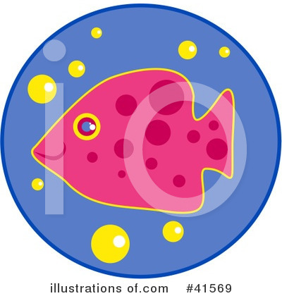 Royalty-Free (RF) Fish Clipart Illustration by Prawny - Stock Sample #41569