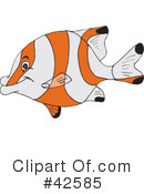 Fish Clipart #42585 by Dennis Holmes Designs