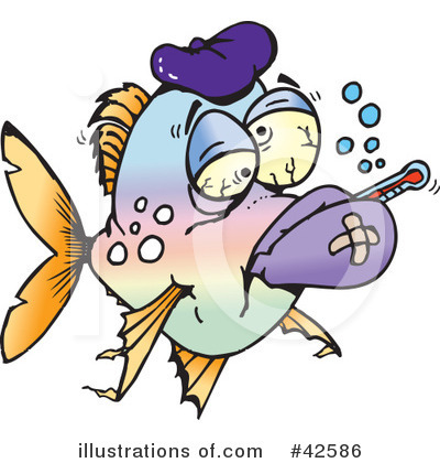 Royalty-Free (RF) Fish Clipart Illustration by Dennis Holmes Designs - Stock Sample #42586