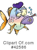 Fish Clipart #42586 by Dennis Holmes Designs