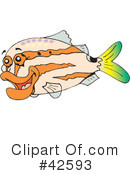Fish Clipart #42593 by Dennis Holmes Designs