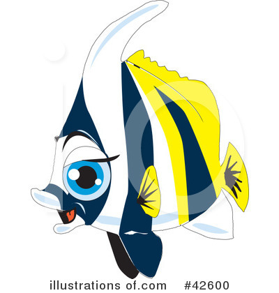 Royalty-Free (RF) Fish Clipart Illustration by Dennis Holmes Designs - Stock Sample #42600