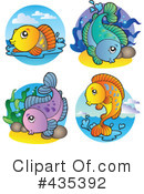Fish Clipart #435392 by visekart