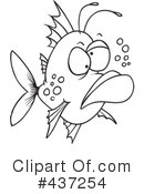Fish Clipart #437254 by toonaday