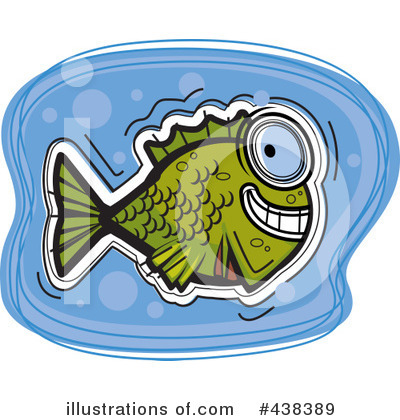 Royalty-Free (RF) Fish Clipart Illustration by Cory Thoman - Stock Sample #438389