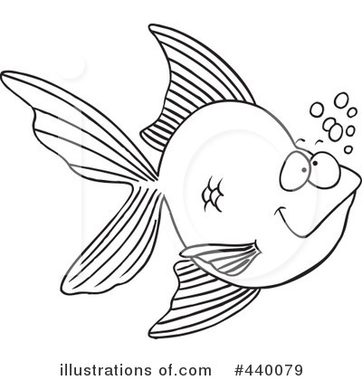 Royalty-Free (RF) Fish Clipart Illustration by toonaday - Stock Sample #440079