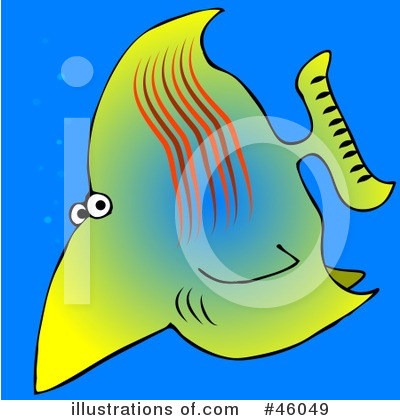 Royalty-Free (RF) Fish Clipart Illustration by djart - Stock Sample #46049