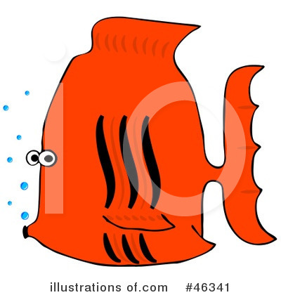 Royalty-Free (RF) Fish Clipart Illustration by djart - Stock Sample #46341