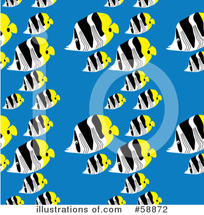 Royalty-Free (RF) Fish Clipart Illustration by kaycee - Stock Sample #58872
