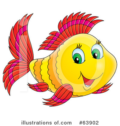 Royalty-Free (RF) Fish Clipart Illustration by Alex Bannykh - Stock Sample #63902