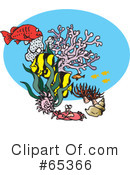 Fish Clipart #65366 by Dennis Holmes Designs