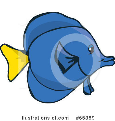 Royalty-Free (RF) Fish Clipart Illustration by Dennis Holmes Designs - Stock Sample #65389
