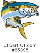 Fish Clipart #65395 by Dennis Holmes Designs