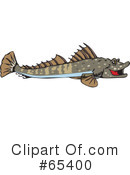 Fish Clipart #65400 by Dennis Holmes Designs