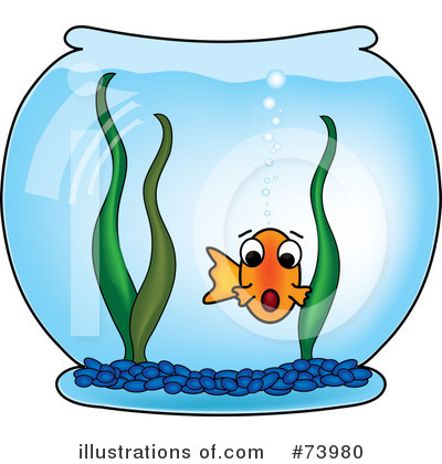 Royalty-Free (RF) Fish Clipart Illustration by Pams Clipart - Stock Sample #73980