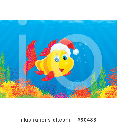Royalty-Free (RF) Fish Clipart Illustration by Alex Bannykh - Stock Sample #80488