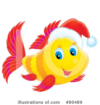 Royalty-Free (RF) Fish Clipart Illustration by Alex Bannykh - Stock Sample #80489