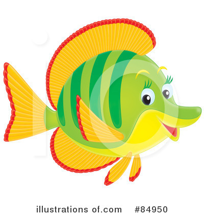 Royalty-Free (RF) Fish Clipart Illustration by Alex Bannykh - Stock Sample #84950