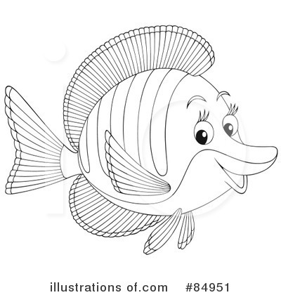 Royalty-Free (RF) Fish Clipart Illustration by Alex Bannykh - Stock Sample #84951
