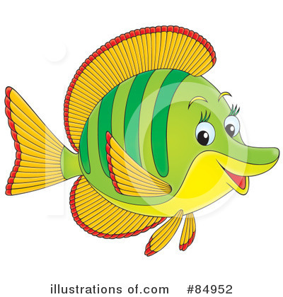 Royalty-Free (RF) Fish Clipart Illustration by Alex Bannykh - Stock Sample #84952