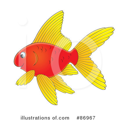 Royalty-Free (RF) Fish Clipart Illustration by Alex Bannykh - Stock Sample #86967