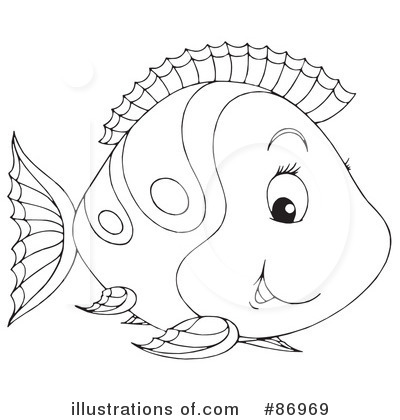 Royalty-Free (RF) Fish Clipart Illustration by Alex Bannykh - Stock Sample #86969