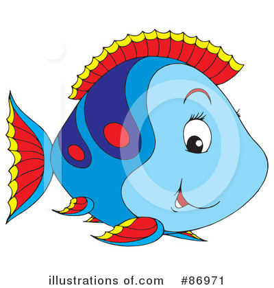 Royalty-Free (RF) Fish Clipart Illustration by Alex Bannykh - Stock Sample #86971
