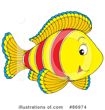 Royalty-Free (RF) Fish Clipart Illustration by Alex Bannykh - Stock Sample #86974