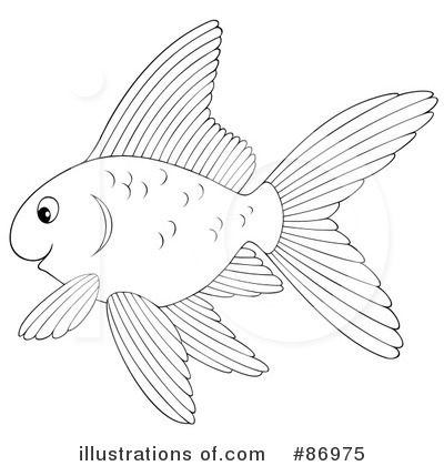 Royalty-Free (RF) Fish Clipart Illustration by Alex Bannykh - Stock Sample #86975