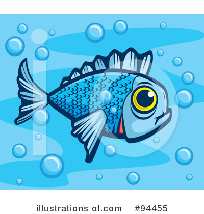 Royalty-Free (RF) Fish Clipart Illustration by Cory Thoman - Stock Sample #94455