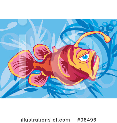 Royalty-Free (RF) Fish Clipart Illustration by mayawizard101 - Stock Sample #98496