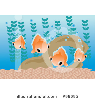 Royalty-Free (RF) Fish Clipart Illustration by mayawizard101 - Stock Sample #98685