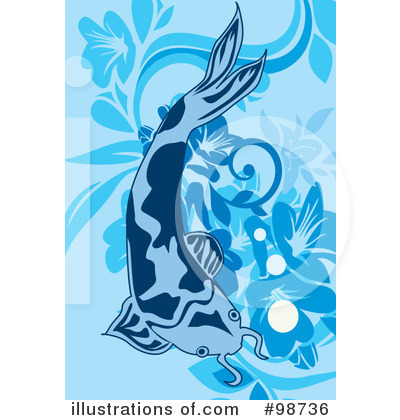 Royalty-Free (RF) Fish Clipart Illustration by mayawizard101 - Stock Sample #98736
